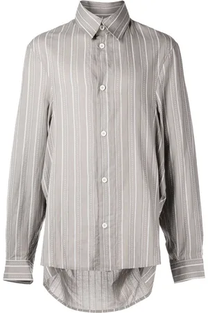 Onefifteen X ANOWHEREMAN striped shirt
