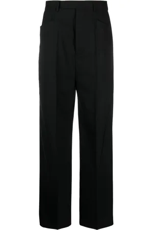 Rick Owens Straight-leg wool tailored trousers