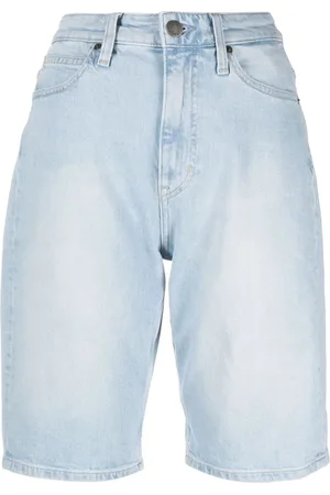 Calvin Klein Logo-patch denim shorts