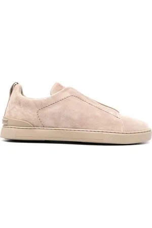 Ermenegildo Zegna Triple Stitch suede sneakers