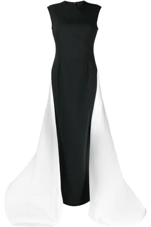 Solace Flor sleeveless train dress