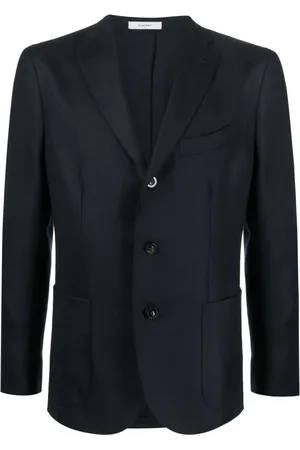 Boglioli Single-breasted virgin wool blazer