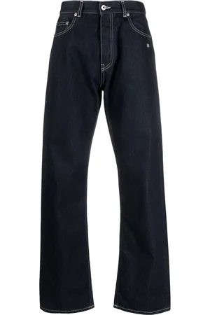 OFF-WHITE Logo-embroidered skate jeans