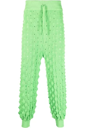 HENRIK VIBSKOV Ribbed waist spike-knit paint
