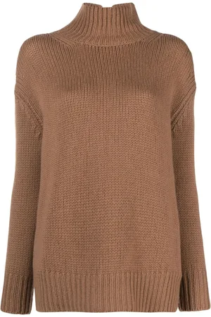 LISKA High-neck cashmere jumper