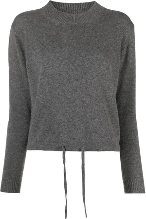LISKA Cashmere drawstring-hem jumper