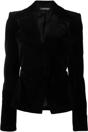 Tom Ford Adjustable cotton-velvet blazer