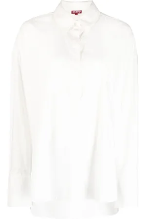 Staud Long-sleeve cotton shirt