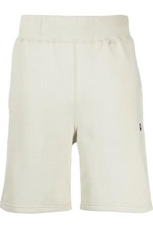 A Bathing Ape Ape Head One Point cotton shorts