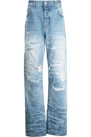 AMIRI Distressed lose-fit jeans