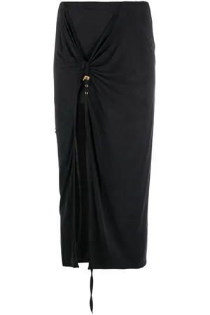 Jacquemus La jupe pareo Croissant midi skirt