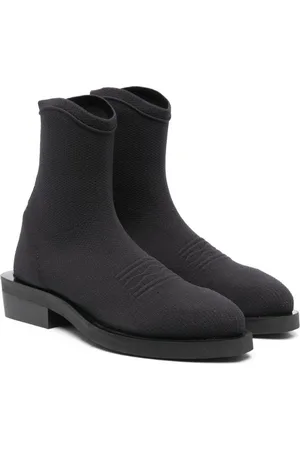 Nº21 Logo-embroidered pointed-toe ankle boots
