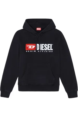 Diesel S-Ginn-Hood-Div logo-appliqué hoodie