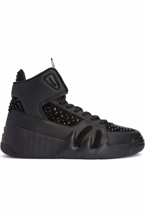 Giuseppe Zanotti Talon crystal-embellished high-top sneakers