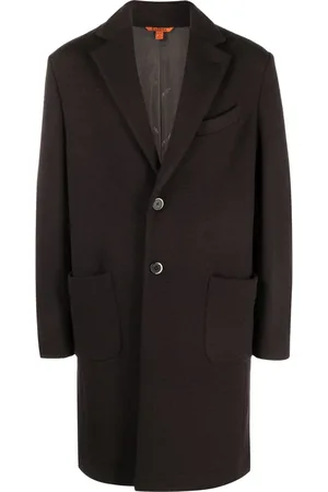 BARENA Notched-collar single-breasted coat