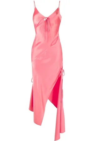 MONSE Cut-out detailing maxi slip dress