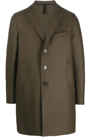 Harris Wharf London Single-breasted virgin-wool coat
