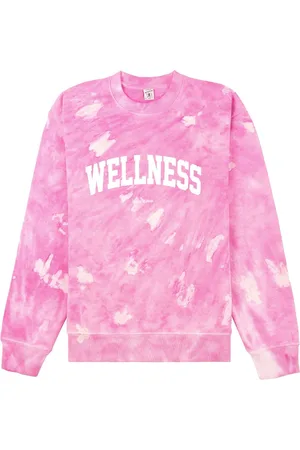 Sporty & Rich Wellness tie-dye sweatshirt
