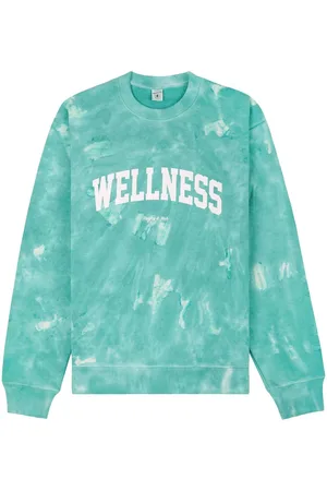 Sporty & Rich Wellness tie-dye sweatshirt