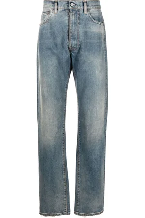Maison Margiela Distressed straight-leg jeans