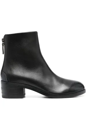 MARSÈLL 50mm round-toe leather boots