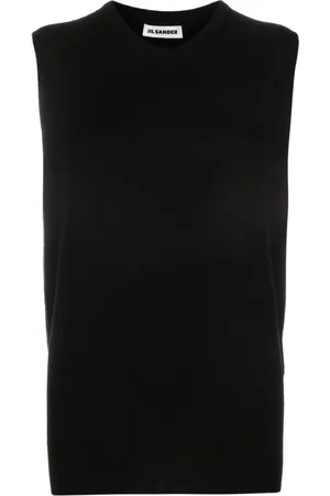 Jil Sander Sleeveless cashmere top