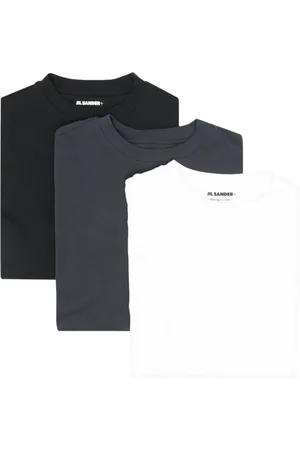 Jil Sander Logo-patch organic-cotton T-shirt (pack of three)