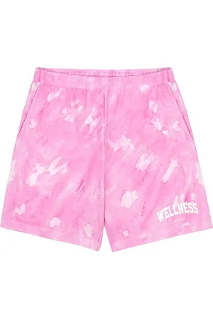 Sporty & Rich Wellness tie-dye shorts