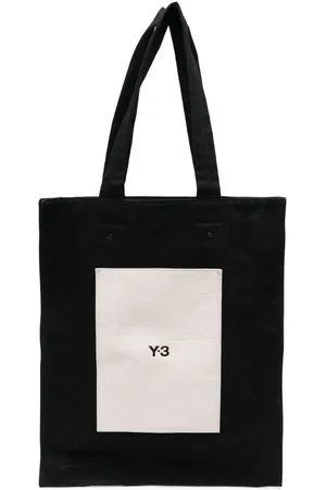 Y-3 Lux logo-print tote bag