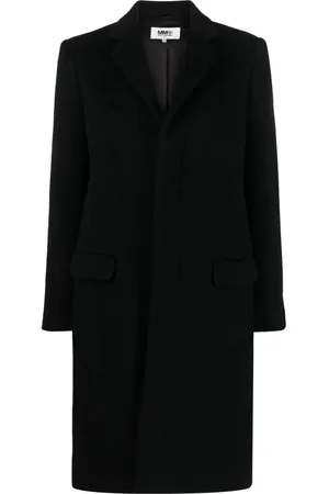 Maison Margiela Virgin wool-mohair blend coat