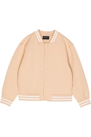 Emporio Armani Logo-patch bomber jacket