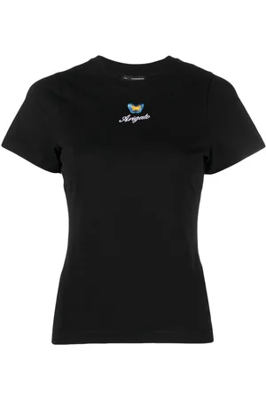 Axel Arigato Embroidered-logo short-sleeve T-shirt