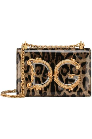 Dolce & Gabbana DG Girls leopard-print crossbody bag