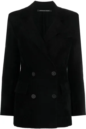 ANTONINO VALENTI Notched-lapel double-breasted blazer