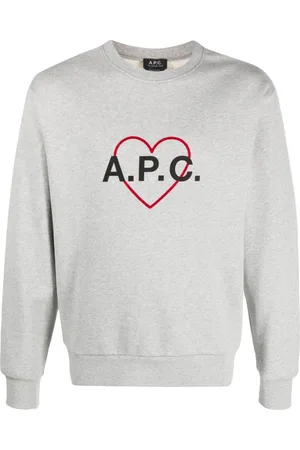 A.P.C. Heart logo-print sweatshirt