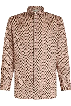 Etro Geometric-pattern long-sleeve shirt