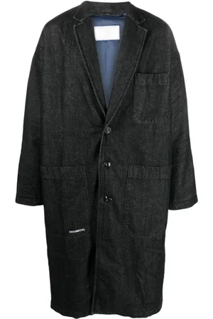 SOCIÉTÉ ANONYME Single-breasted denim coat