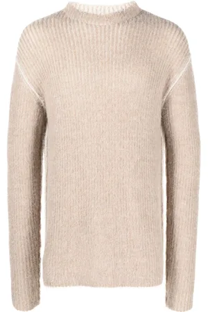 UMA WANG Textured-finish crew-neck jumper