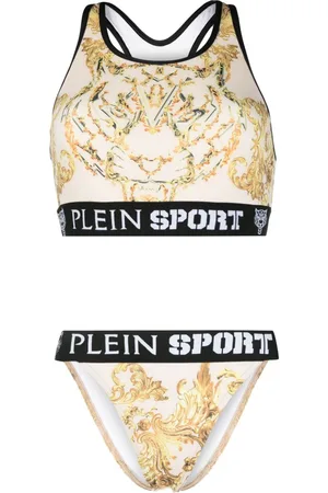 Philipp Plein Baroque-print bikini set