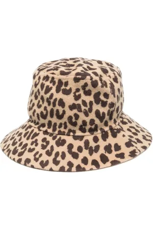 P.A.R.O.S.H. Animal-print wool bucket hat