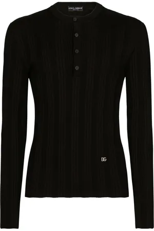 Dolce & Gabbana Logo-patch silk-cotton T-shirt