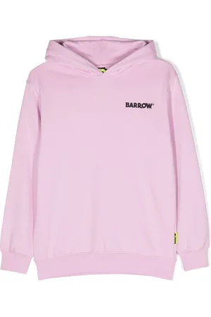 BARROW Logo-print cotton hoodie