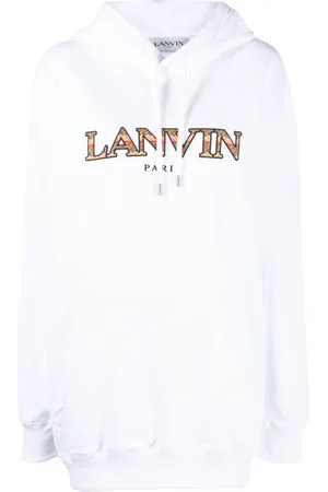 Lanvin Logo-embroidered hoodie