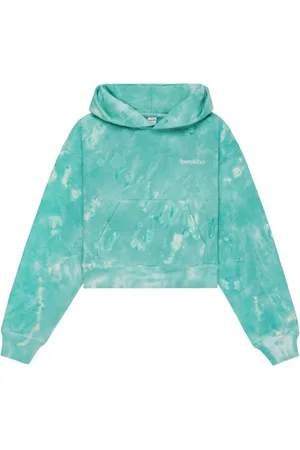 Sporty & Rich Serif logo-embroidery hoodie