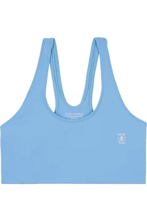 Sporty & Rich Runner logo-print sports bra