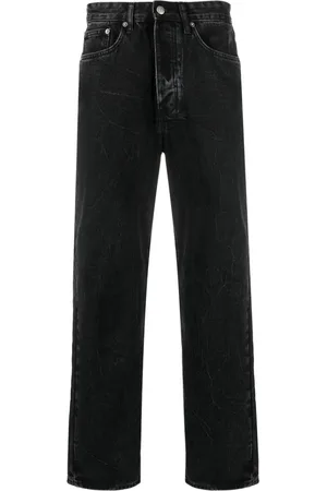 KSUBI Mid-rise straight-leg jeans