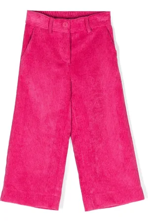 MONNALISA Corduroy wide-leg trousers