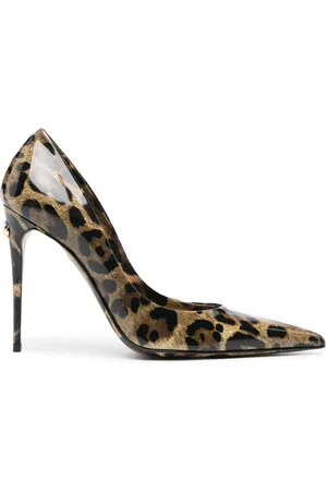 Dolce & Gabbana X Kim 110mm leopard-print pumps