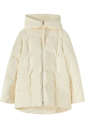 Jil Sander Hooded quilted down jacket