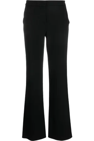 Giorgio Armani Tailored straight-leg wool trousers